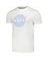 Фото #2 товара Men's White NASA Vintage Like Fade T-Shirt