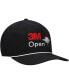 ფოტო #4 პროდუქტის Men's Black 3M Open Rope Snapback Hat