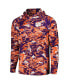 Фото #2 товара Men's Purple Clemson Tigers PFG Terminal Tackle Omni-Shade Rippled Long Sleeve Hooded T-shirt