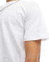 Jack & Jones Essentials t-shirt in cotton with crew neck in white - WHITE