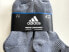 Men's Adidas Aeroready Cushioned Compression Quarter Socks 6-Pair Gray