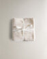 Children's striped muslin mini towel (pack of 3)