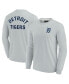 Фото #4 товара Men's and Women's Gray Detroit Tigers Super Soft Long Sleeve T-shirt