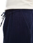 Brave Soul shorts with elasticated waist in navy