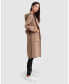 ფოტო #2 პროდუქტის Women's Women Walk This Way Wool Blend Over d Coat