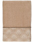 Deco Shells Bordered Cotton Fingertip Towel, 11" x 18"