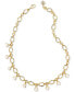 Фото #1 товара Kendra Scott gold-Tone Ashton Freshwater Pearl Chain Necklace, 16" + 3" extender