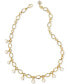 ფოტო #1 პროდუქტის Gold-Tone Ashton Freshwater Pearl Chain Necklace, 16" + 3" extender