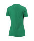 ფოტო #4 პროდუქტის Women's Kelly Green Dallas Cowboys Celtic Knot Logo V-Neck T-shirt