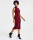 ფოტო #3 პროდუქტის Women's Zip-Front Sleeveless Ribbed Sweater Dress, Created for Macy's