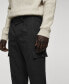 ფოტო #1 პროდუქტის Men's Pleated Cargo Pants