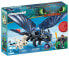 Игровой набор с элементами конструктора Playmobil Dragons Иккинг и Беззубик 70037