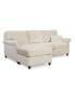 Фото #3 товара Lidia 82" Fabric 2-Pc. Chaise Sectional Queen Sleeper Sofa with Storage Ottoman, Created for Macy's