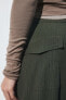 Фото #3 товара Textured-weave Cargo Pants