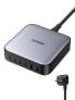 Фото #1 товара Ugreen 40914 Nexode 200W GaN Desktop USB-C USB-A Charger - Indoor - AC - 21 V - 5 A - 2 m - Black - Grey