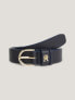 TH Logo Leather Belt