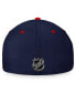 Фото #2 товара Men's Navy, Red Washington Capitals 2022 NHL Draft Authentic Pro Flex Hat