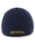 Фото #2 товара Men's Navy Milwaukee Brewers Franchise Logo Fitted Hat