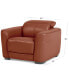 Фото #12 товара Lexanna Leather Recliner, Created for Macy's