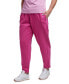 ფოტო #1 პროდუქტის Women's Lux Fleece Mid-Rise Pull-On Jogger Sweatpants