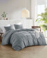 Porter Washed Pleated 3-Pc. Duvet Cover Set, King/California King