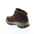 Фото #6 товара Skechers Edgemont Dalano 204632 Mens Brown Leather Lace Up Hiking Boots 10