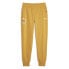 Puma Bmw Mms Essentials Fleece Pants Mens Yellow Casual Athletic Bottoms 6213020