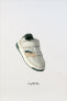 Фото #4 товара Кожаные кроссовки в стиле ретро ZARA