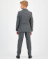 ფოტო #2 პროდუქტის Big Boys Plaid Classic Fit Stretch Suit Jacket