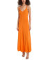 Фото #1 товара Ted Baker Rib Maxi Dress Women's Orange 2