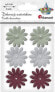 Фото #1 товара Гирлянда Titanum Kwiaty материалы пористые 3D 40 мм mix 6шт