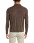 Фото #2 товара Raffi Trim Detail Wool-Blend Polo Sweater Men's