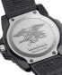 ფოტო #3 პროდუქტის Men's Swiss Navy Seal Military Dive Black Rubber Strap Watch 45mm