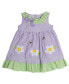 ფოტო #1 პროდუქტის Baby Girls Lady Bug Seersucker Dress with Diaper Cover