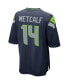 Фото #4 товара Men's DK Metcalf College Navy Seattle Seahawks Game Jersey