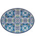 Фото #2 товара Certified Mosaic 2 Piece Melamine Platter Set