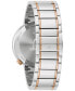 ფოტო #3 პროდუქტის Men's Latin Grammy Futuro Two-Tone Stainless Steel Bracelet Watch 42mm