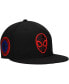 Фото #1 товара Men's Black Spider-Man Elements Snapback Hat