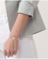 ფოტო #5 პროდუქტის Women's Love My Croc IP Plated Bracelet