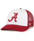 Men's White, Crimson Alabama Crimson Tide Freshman Trucker Adjustable Hat
