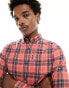 Фото #4 товара Superdry Cotton vintage check shirt in red check