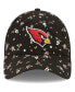 Фото #3 товара Women's Black Arizona Cardinals Floral 9TWENTY Adjustable Hat