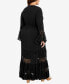 Фото #5 товара Plus Size Tisha Lace V-neck Maxi Dress