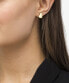 Decent gold-plated steel earrings Honey 1580564
