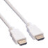Фото #2 товара VALUE HDMI High Speed Cable + Ethernet - M/M 7.5m - 7.5 m - HDMI Type A (Standard) - HDMI Type A (Standard) - 3D - Audio Return Channel (ARC) - White