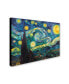 Фото #3 товара Vincent van Gogh 'Starry Night' Canvas Art - 21" x 28"