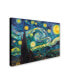 Vincent van Gogh 'Starry Night' Canvas Art - 21" x 28"