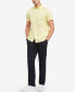 ფოტო #4 პროდუქტის Men's Short Sleeve Flex Poplin Button-Down Shirt
