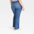 Фото #3 товара Women's High-Rise Flare Jeans - Universal Thread