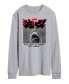 ფოტო #1 პროდუქტის Men's Jaws Long Sleeve T-shirt